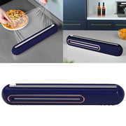 Magnetic Food Cling Film Dispenser Plastic Wrap Dispenser Cutter Aluminum Foil Slider Stretch Film Cutter Kitchen Accessories