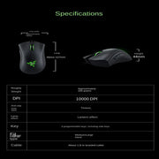 Mouse RazerPurgatory Viper Standard Edition 6400DPI Wired Gaming Mouse Brand Merchandise Birthday Gift Graduation Gift Wholesale