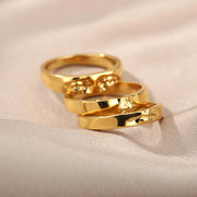 3pcs/set Vintage Gothic Portrait  Rings For Women 2022 Trend Stainless Steel Ring Wedding Couple Aesthetic Jewelry Anillos