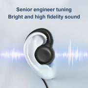 Baofeng Walkie Talkie Headset Mic K-Plug Wired Two Way Ham Radio Earphone EarHook Headphone For BF888S UV5R Walkie Talkie