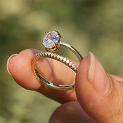 RAKOL Exaggerate Cutout Big Circle Zirconia Rings for Women INS Fashion Geometric Round Open Ring Evening Party Jewelry