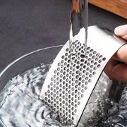 Stainless Steel Garlic Press Circular Household Garlic Pester Manual Pressing Of Kitchen Cutting Tools