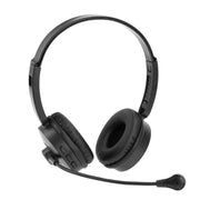 Bluetooth 5.0 Headset Wireless Truck Driver Headphones Hands-Free Call Headsets With Noise Cancelling Mic For Call Center Office