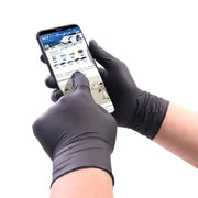 100/50/20PCS Disposable Black Nitrile Gloves For Household Cleaning Work Safety Tools  Gardening Gloves  Kitchen Cooking Tools