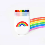 2Pcs/3Pcs Rainbow Crayon Paint Rainbow Birthday Party Colourful Theme Party Accessories Party Family Costume Gift Pocket Size