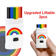 2Pcs/3Pcs Rainbow Crayon Paint Rainbow Birthday Party Colourful Theme Party Accessories Party Family Costume Gift Pocket Size