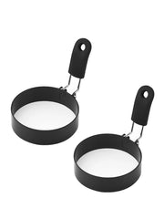 Stainless steel omelette household round fried egg steamed poached omelet mold kitchen baking tool
