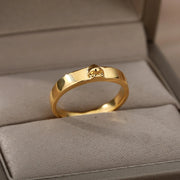 3pcs/set Vintage Gothic Portrait  Rings For Women 2022 Trend Stainless Steel Ring Wedding Couple Aesthetic Jewelry Anillos