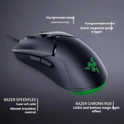 Razer Viper Mini Wired Gaming Mouse Special Edition 8500DPI Optical Sensor Lightweight Cable Computer Peripherals for Gamers